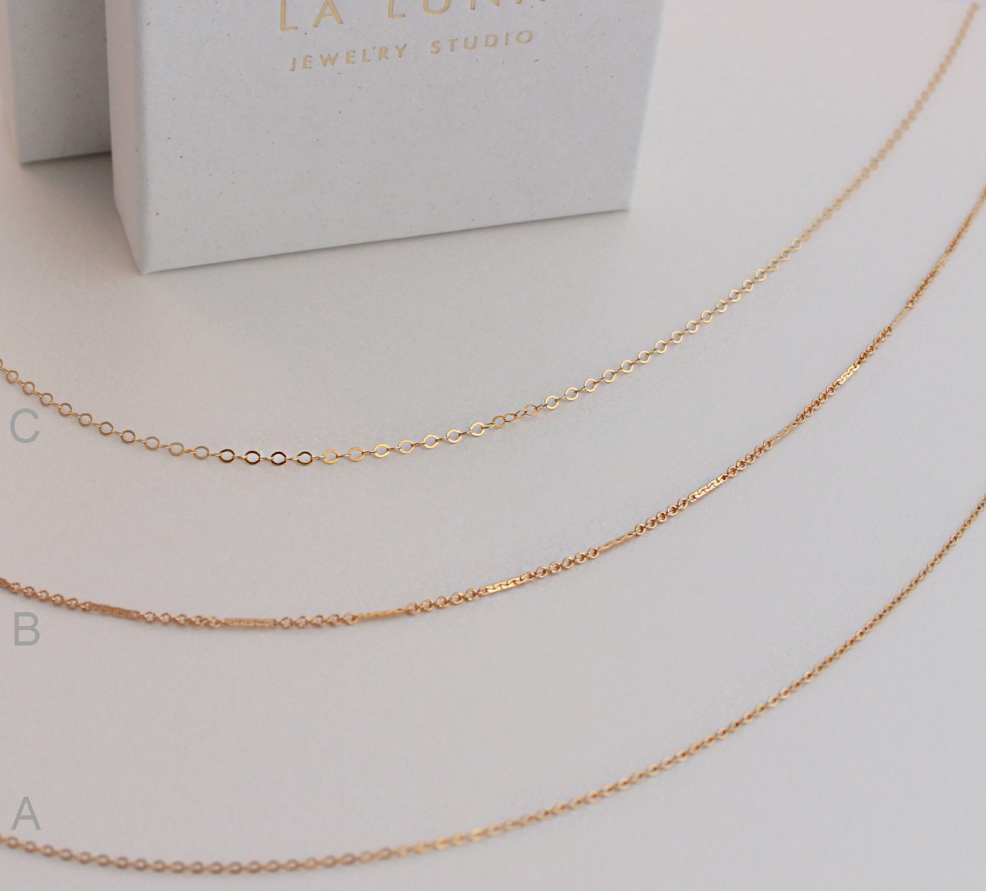 Heart Initial Charm Necklace - Gold Filled, Personalized, Select Length, 5 chain types, Extender included, 3mm Arcadia Font