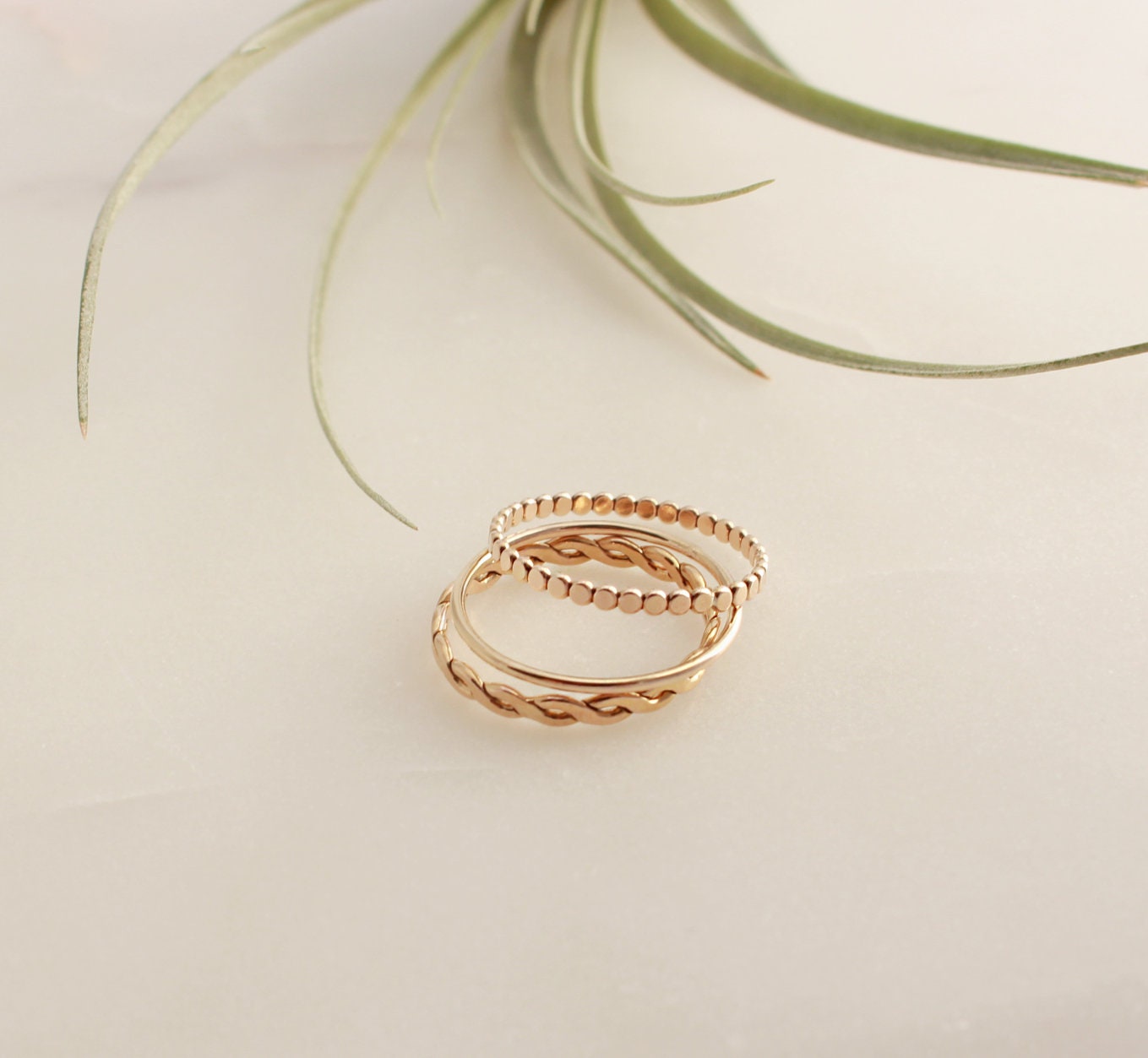 Woven Ring  - 14k Gold Filled. Thickness 2.4mm, Stacking, Layering, Woven Twisted Gold Filled Ring